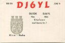 QSL - Funkkarte -DJ6YL - Kirn - 1961