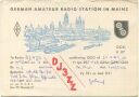 QSL - Funkkarte - DJ3ZZ - Mainz - 1961