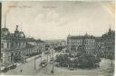 Postkarte - Mainz - Bahnhofsplatz - Straßenbahn