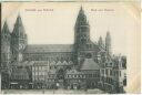 Postkarte - Mainz - Dom von Westen