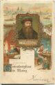 Postkarte - Gutenbergfest 1900 - signiert Carl Guebel