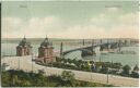 Postkarte - Mainz - Strassenbrücke