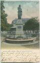 Postkarte - Mainz - Schiller-Denkmal