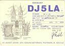 QSL - Funkkarte - DJ5LA - 56072 Koblenz-Metternich - 1959