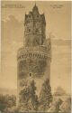 Postkarte - Andernach - Runder Turm - Totalansicht