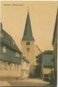 Postkarte - Ransbach Westerwald - Strassenpartie - Kirche ca. 1915