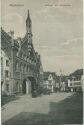 Postkarte - Montabaur - Rathaus mit Marktplatz