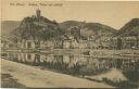 Postkarte - Cochem - Total mit Schloss