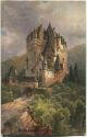 Burg Eltz - Künstler-Ansichtskarte