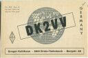 QSL - Funkkarte - DK2VV