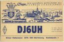 QSL - QTH - Funkkarte - DJ6UH - Bad Berleburg