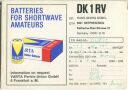 QSL - QTH - Funkkarte - DK1RV - Netphen