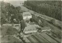 Schloss Ahausen über Finnentrop - Luftaufnahme - Foto-AK