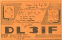 QSL - Funkkarte DL3IF - Hagen - 1959