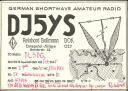 QSL - Funkkarte - DJ5YS