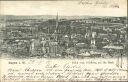 Hagen - Blick vom Goldberg auf die Stadt - Postkarte