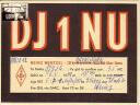 QSL - Funkkarte - DJ1NU - 59439 Holzwickede - 1959
