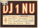QSL - Funkkarte - DJ1NU - 59439 Holzwickede - 1959