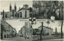 Postkarte - Werl - Basilika - Bahnhof - Steinerstrasse