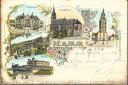 Postkarte - Hamm - Bahnhof