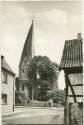 Soest - Thomaekirche mit schiefem Turm - Foto-AK