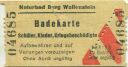 Wallen - Naturbad Burg Wallenstein - Eintrittskarte Kinder
