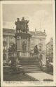 Ansichtskarte - Frankfurt am Main - Gutenberg Denkmal auf dem Rossmarkt