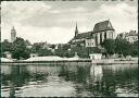 Ansichtskarte - Frankfurt am Main - Schloss und St. Justinuskirche