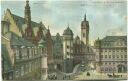 Postkarte - Frankfurt - Rathaus