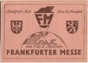 Postkarte - Frankfurter Messe 1949