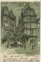 Postkarte - Frankfurt - Lutherhaus - Halt gegen das Licht