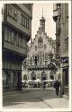 Foto-AK - Frankfurt - Blick vom alten Markt nach dem Römer