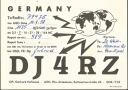 QSL - Funkkarte - DJ4RZ