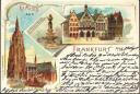 Postkarte - Frankfurt a. M. - Dom