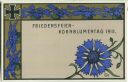 Postkarte - Frankfurt a. M. - Kornblumentag 1911