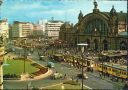 Ansichtskarte - Frankfurt - Hautbahnhof - Strassenbahn