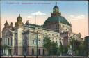 Postkarte - Frankfurt - Schauspielhaus mit Märchenbrunnen