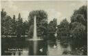 Frankfurt a. Main - Palmengarten - grosser Weiher - Foto-AK