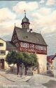Königstein im Taunus - altes Rathaus - Künstlerkarte