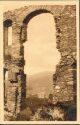Ansichtskarte - Königstein - Blick von der Ruine auf Villa Andrae