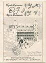 QSL - Funkkarte - DJ3YF - Offenbach - 1959
