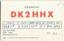 QSL - QTH - Funkkarte - DK2HHX - Grosskrotzenburg