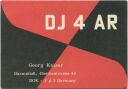 QSL - Funkkarte - DJ4AR - Darmstadt - 1959