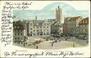 Postkarte - Darmstadt - Marktplatz