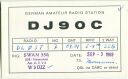 QSL - QTH - Funkkarte - DJ9OC - Weiterstadt-Schneppenhausen