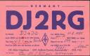 QSL - Funkkarte - DJ2RG