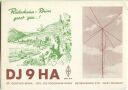 QSL - QTH - Funkkarte - DJ9HA - Rüdesheim