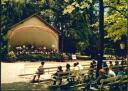 Postkarte - Bad Soden - Musikpavillon im Kurpark