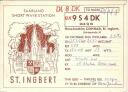 QSL - Funkkarte - DL8DK - 66386 St. Ingbert - 1958