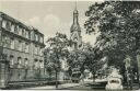 Postkarte - Saarlouis - Landratsamt und ev. Kirche